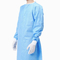 Blauwe Medische de Isolatie Beschikbare Chirurgische Toga van de het ziekenhuis Werkende Toga